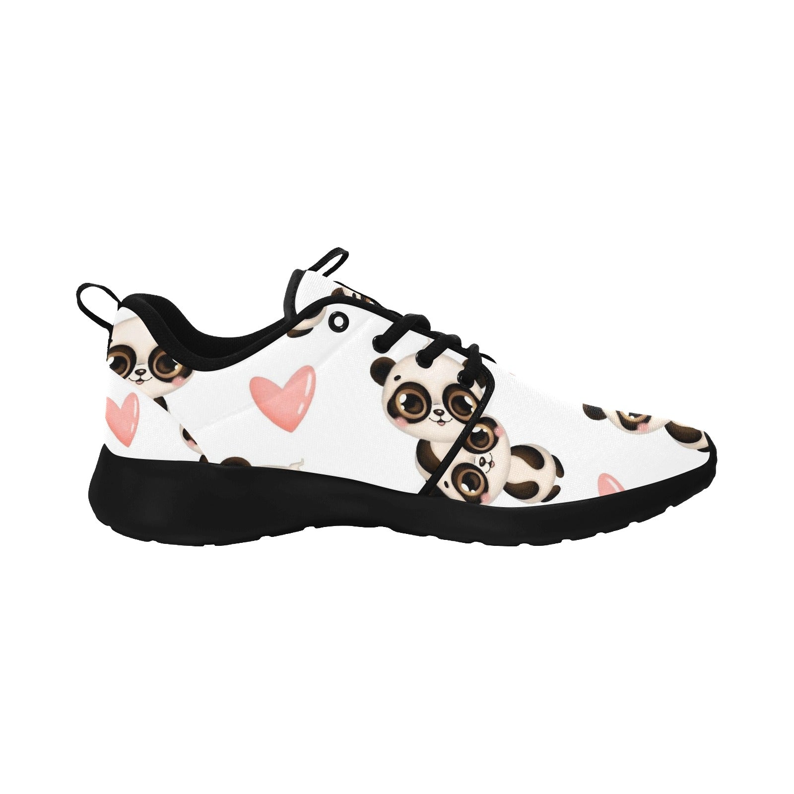 Womens Panda Love Vibes Pull Loop Sneakers