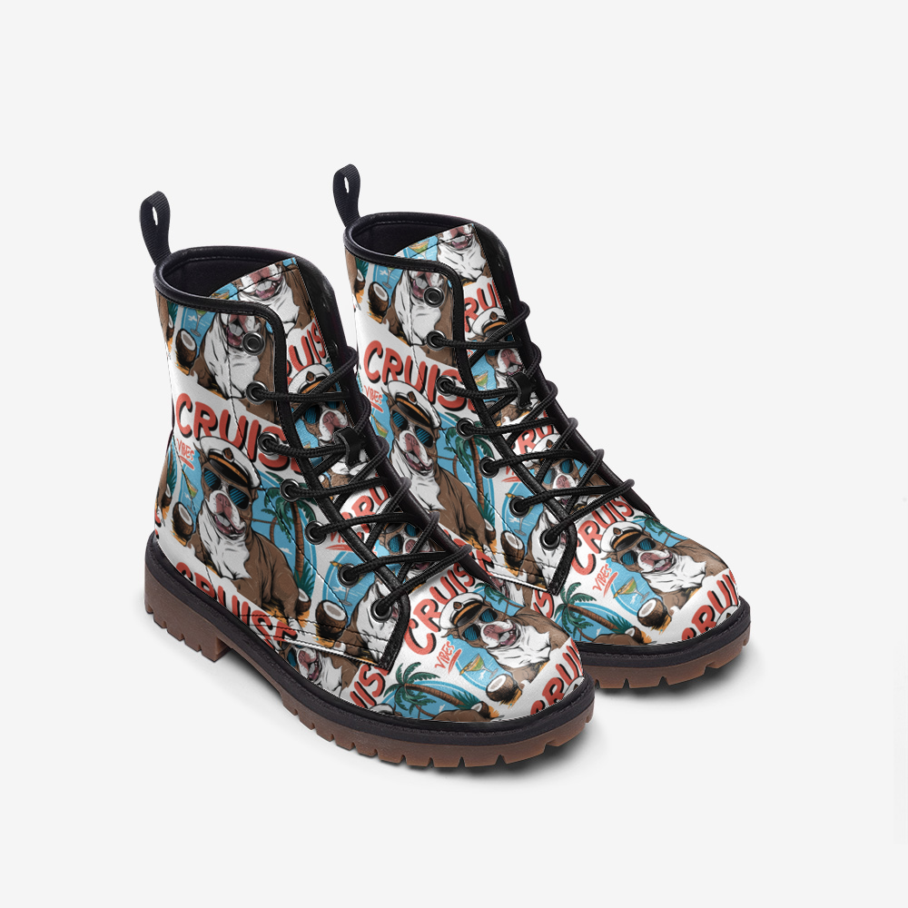 Cruise Vibes Casual Leather Lightweight boots