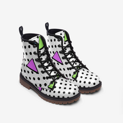 Spots Casual Leather Lightweight boots