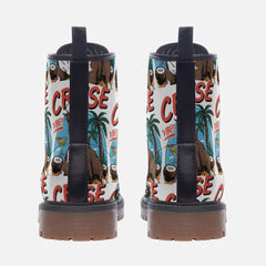 Cruise Vibes Casual Leather Lightweight boots
