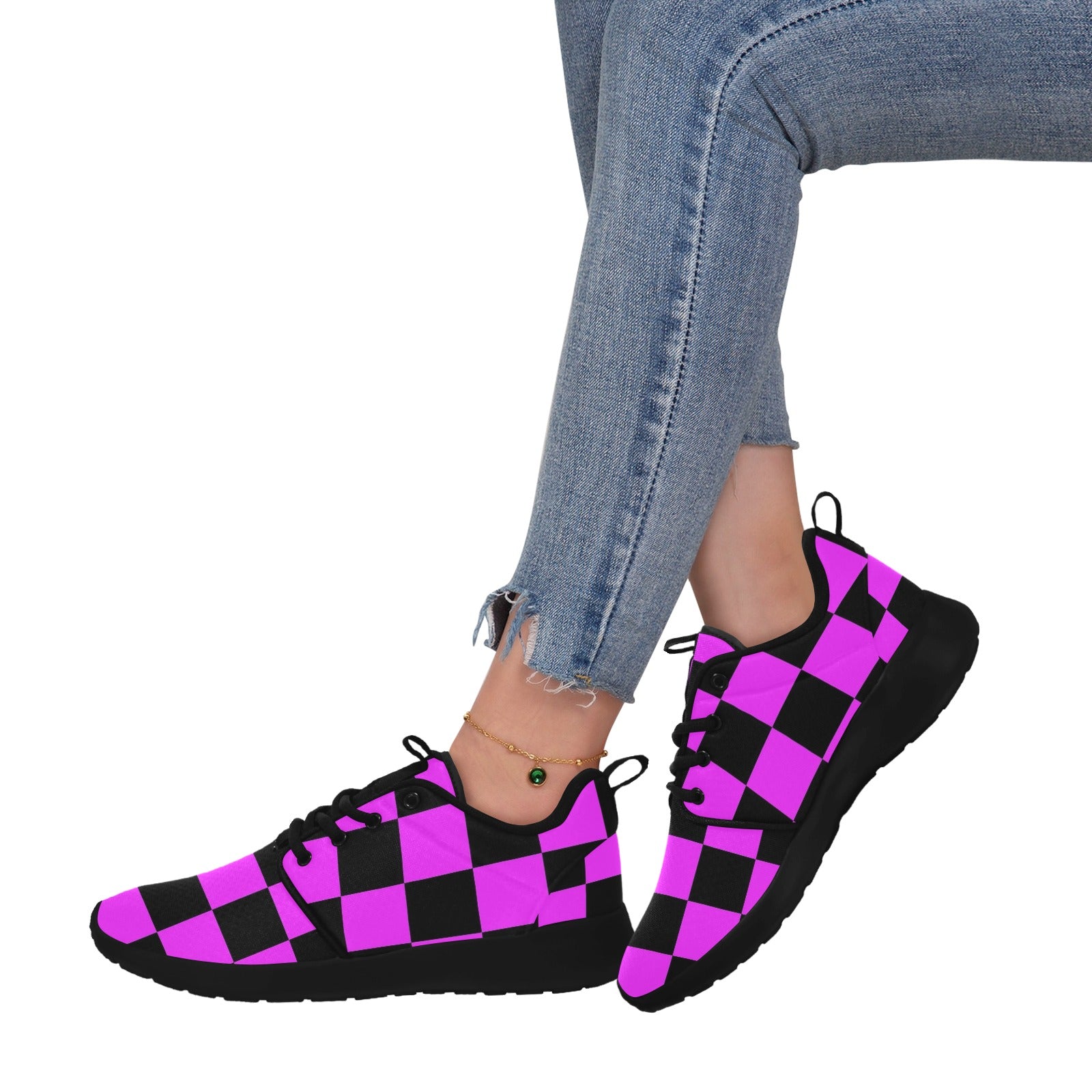 Womens all squared out pull loop sneakers