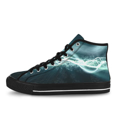 Electric Waves Mens High Tops