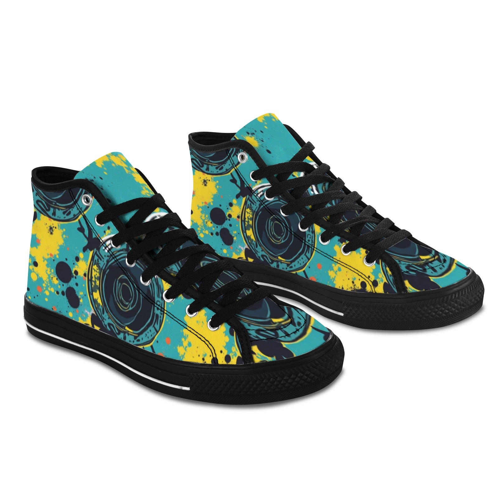 Graffiti Splat Mens High Tops