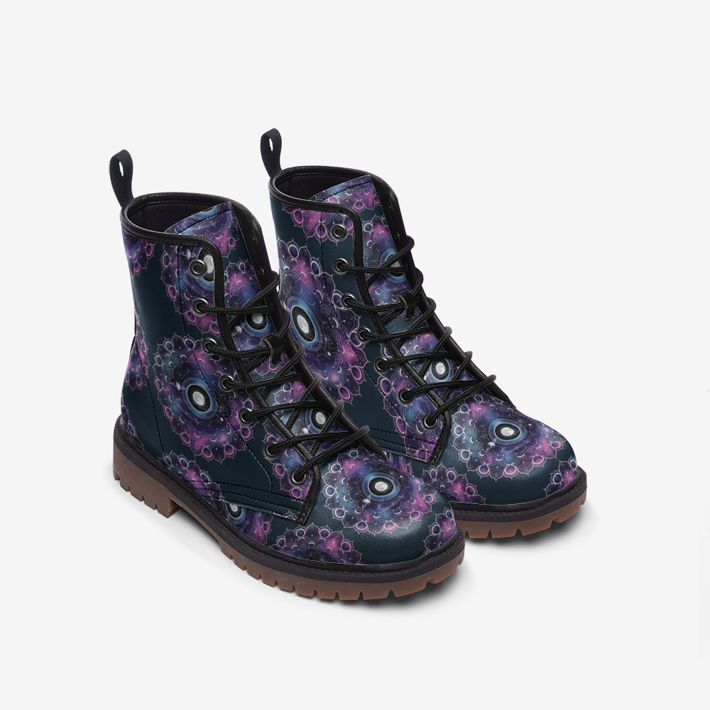 Mandala Stride Casual Leather Lightweight boots