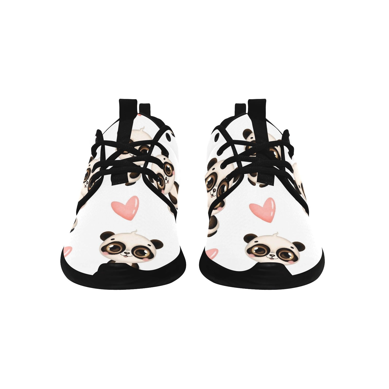 Womens Panda Love Vibes Pull Loop Sneakers