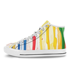 Crayon Glow Mens High Tops