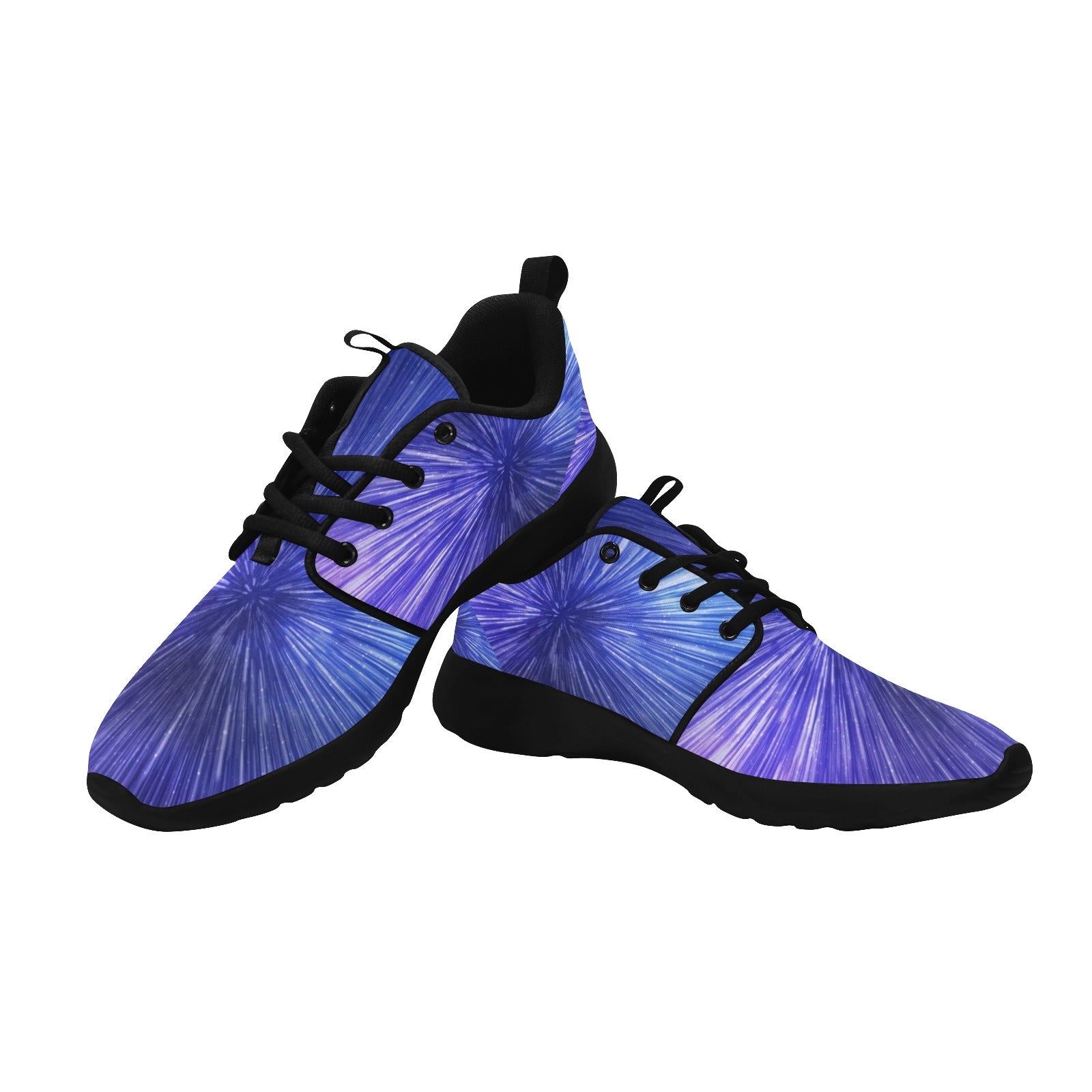 Womens Purple Vibes Pull Loop Sneakers