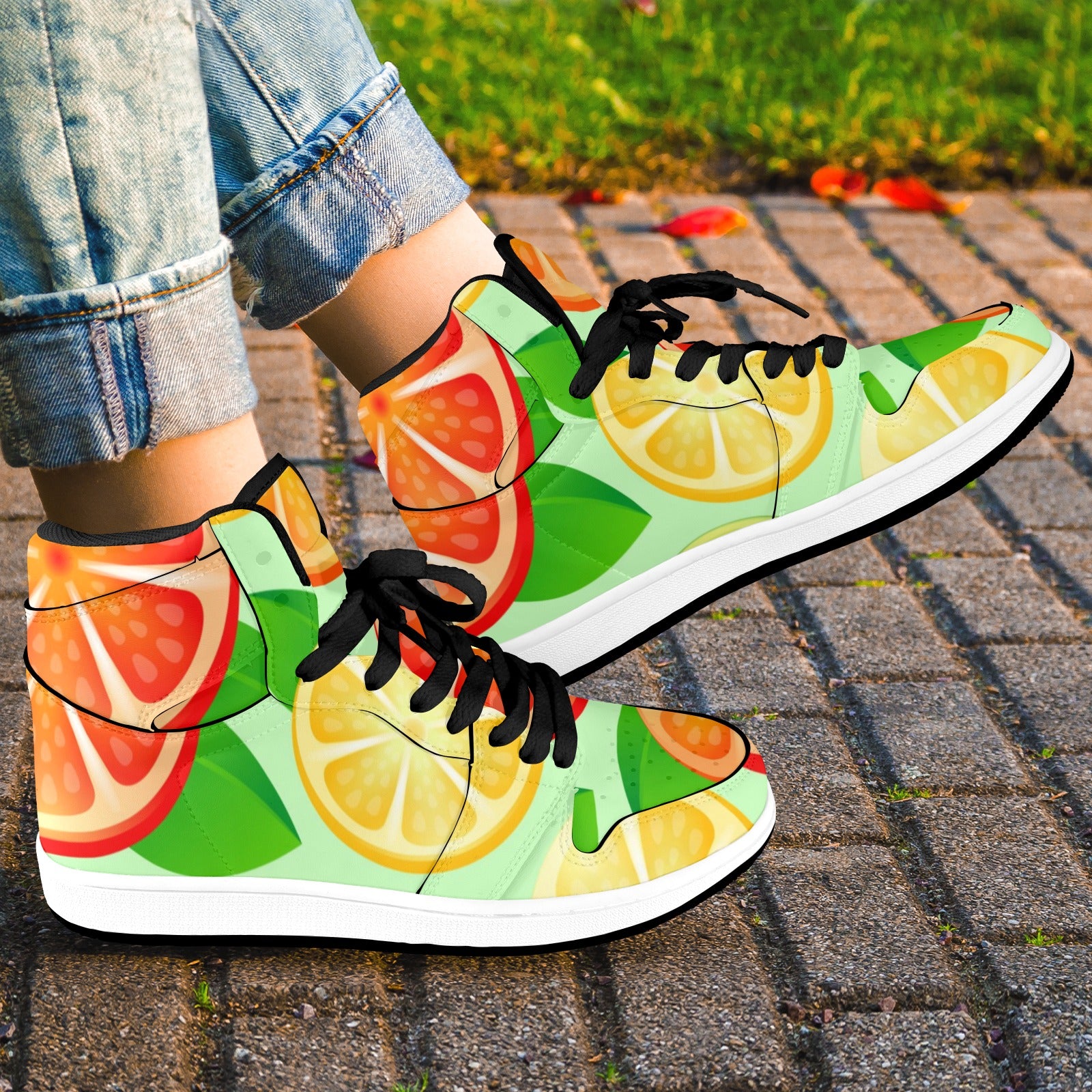 Womens Citrus Vibes High Tops