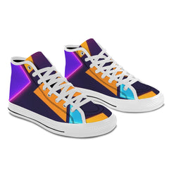 Neon Pulse Mens High Tops