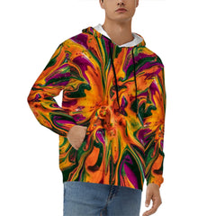 Vibe Nation Paint Splash Vibes Men's Hoodie