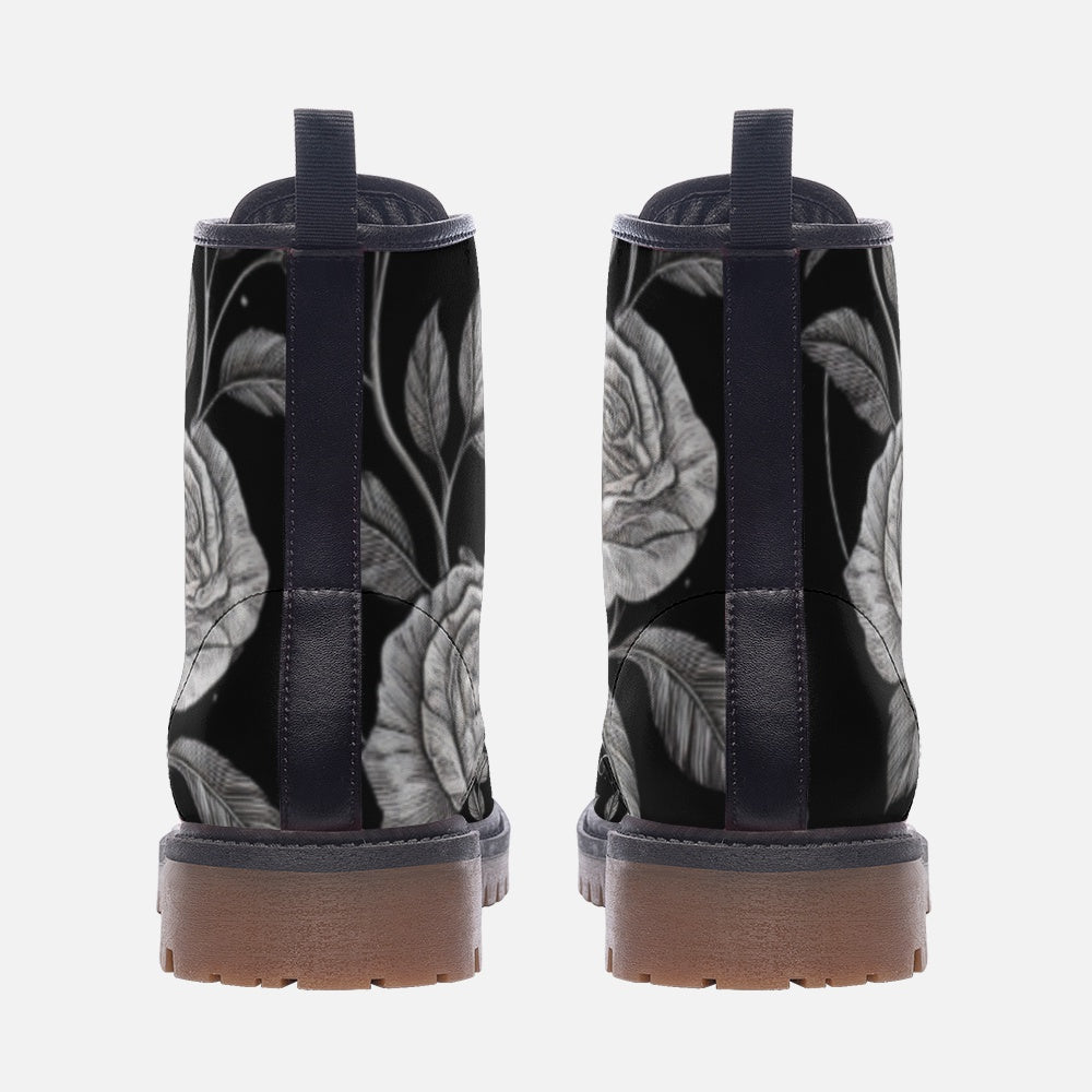 Black Rose Casual Leather Lightweight boots