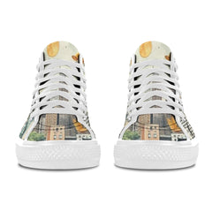 Nature Meets Urban Mens High Tops