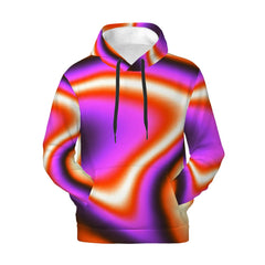 Vibe Nation Neon Wave Men's Hoodie