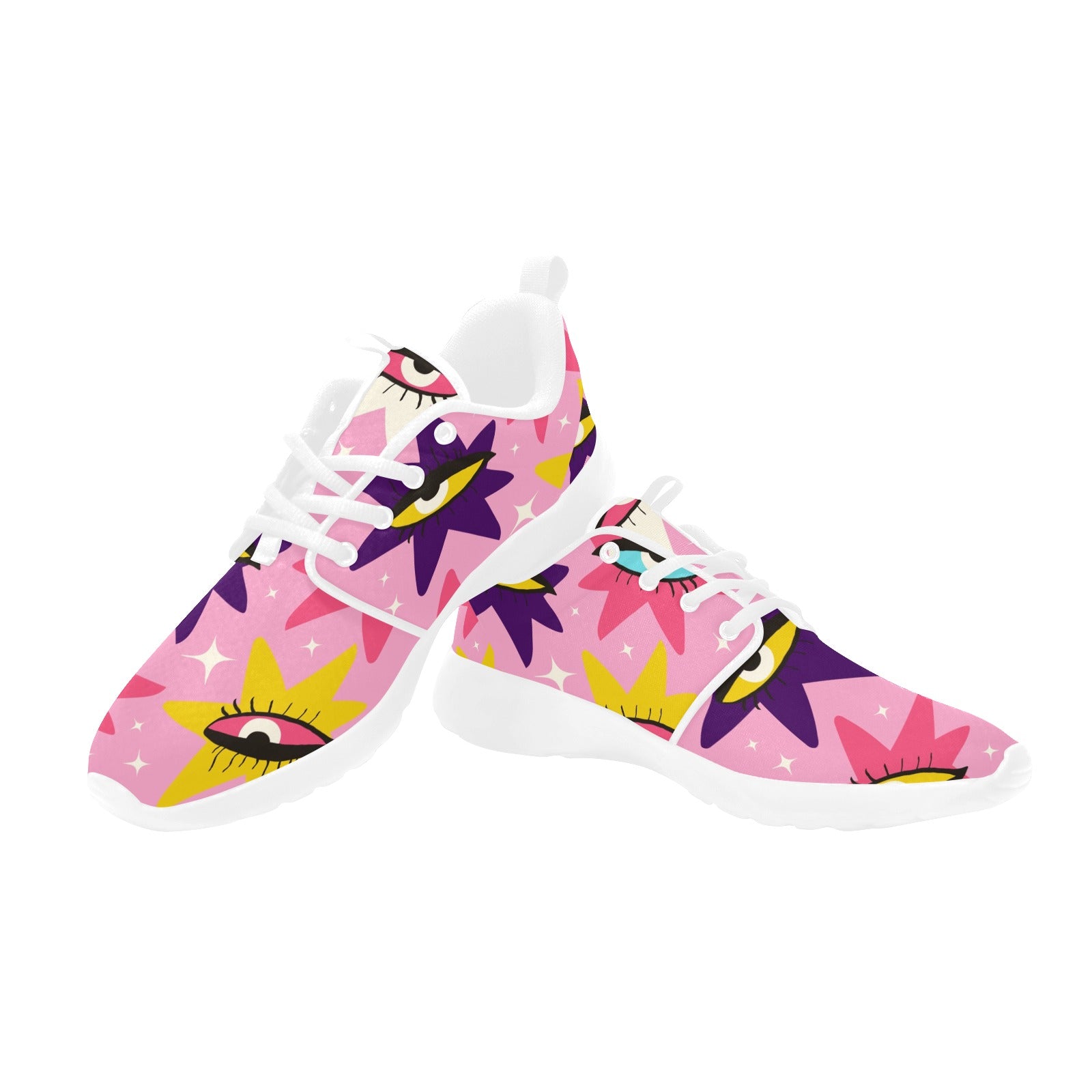 Funky Vibes Womens Pull Loop Sneakers