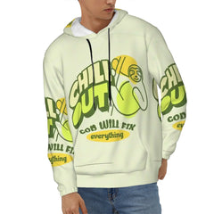 Chill out God Will Fix everything Mens Hoodie