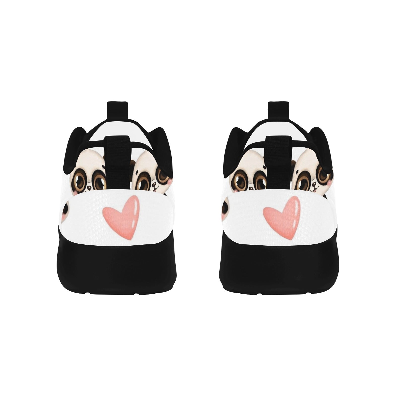 Womens Panda Love Vibes Pull Loop Sneakers