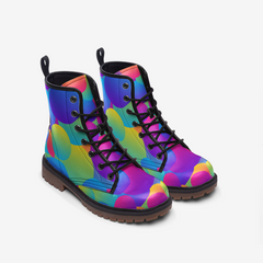 Full of colour Casual Leather Lightweight boots