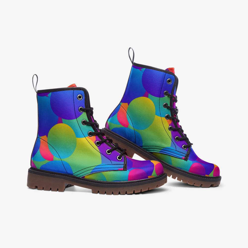 Full of colour Casual Leather Lightweight boots