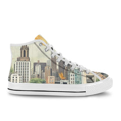 Nature Meets Urban Mens High Tops