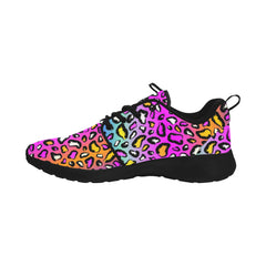 Womens Pink Prowler Pull Loop Sneakers