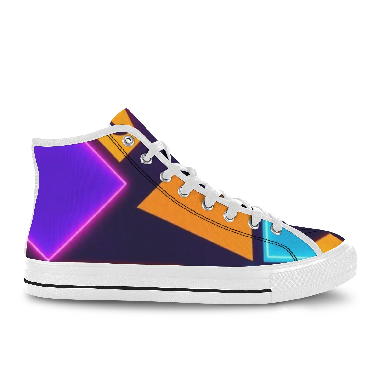 Neon Pulse Mens High Tops