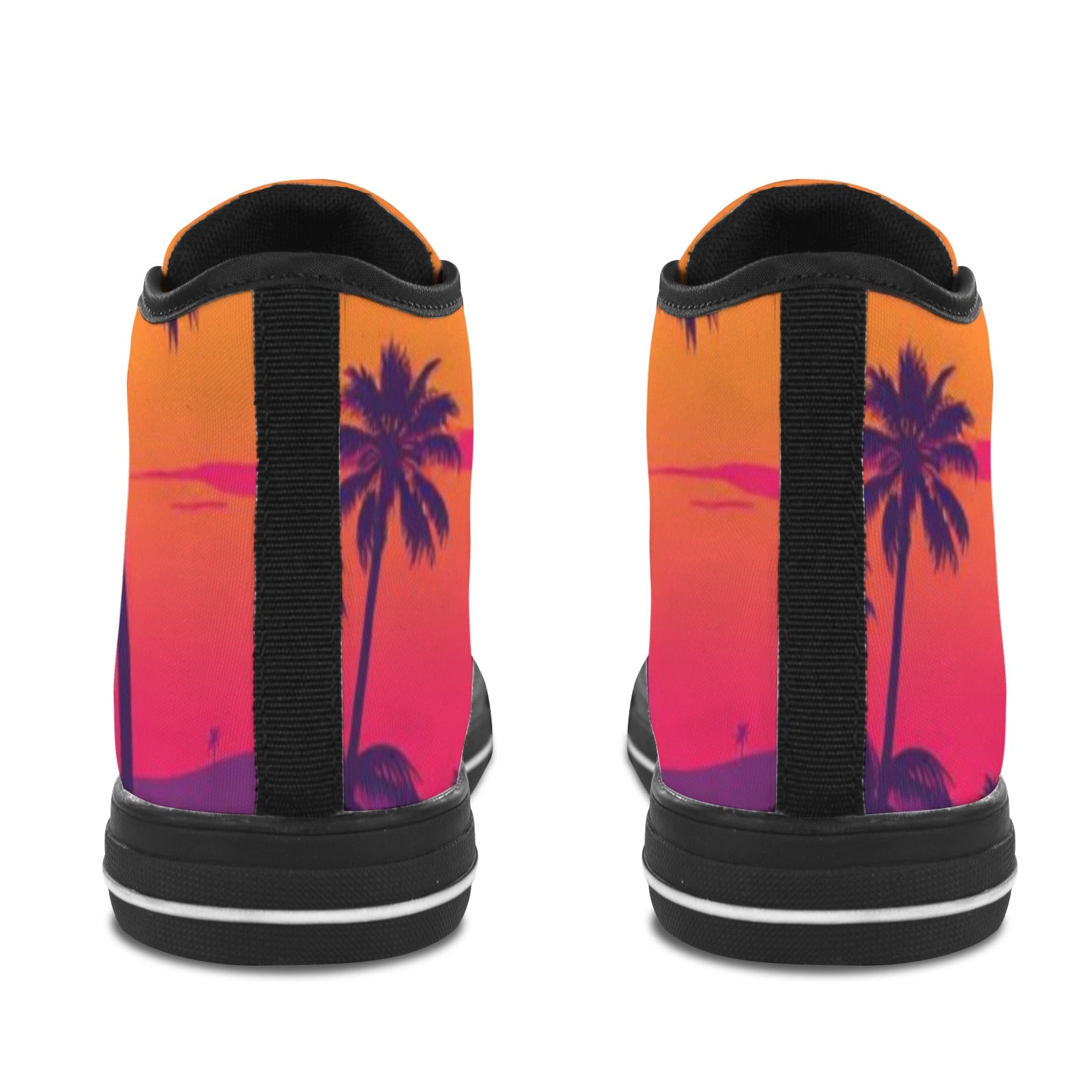 Retro Sunset Mens High Tops